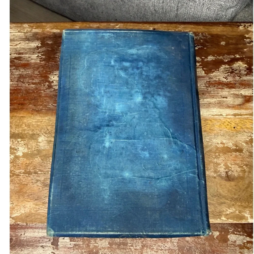 The Poetical Works of Owen Meredith Antique Book 1880s Cloth Cover